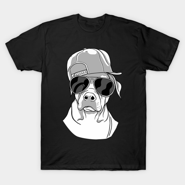 dog lover cute cool design T-Shirt by Midoart